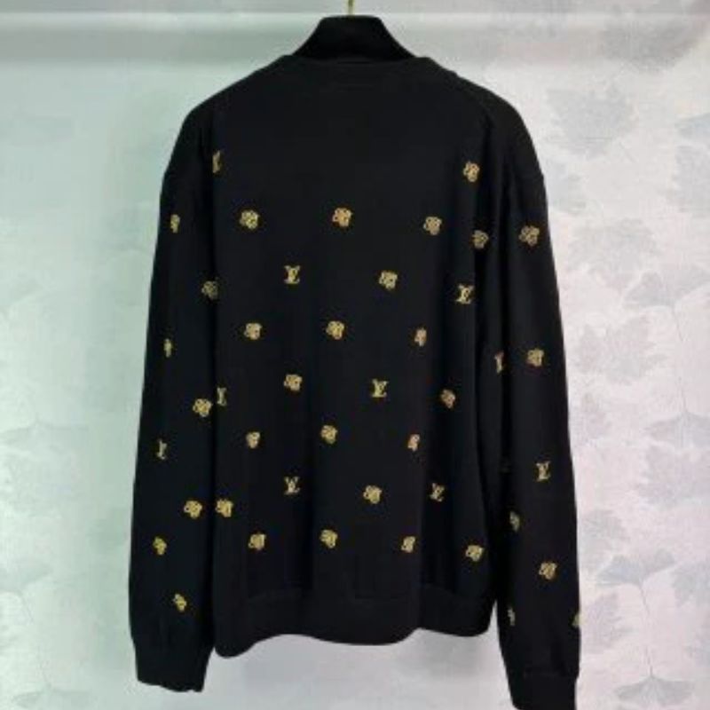 LV New Knitted Cardigan Sweatshirt