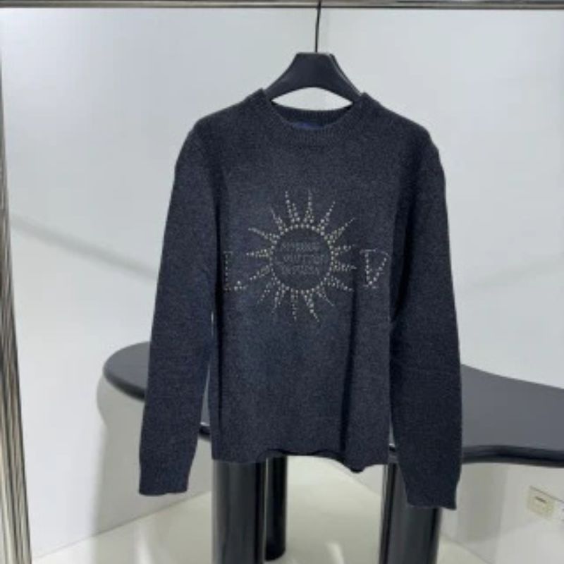 LV Round Neck Sweatshirt Marque