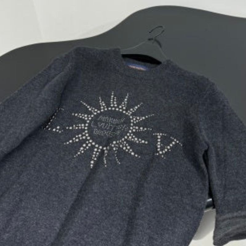 LV Round Neck Sweatshirt Marque