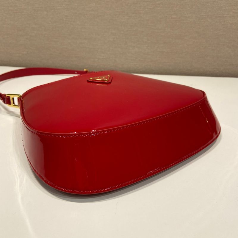 Prada Cleo Brushed Leather Shoulder Bag