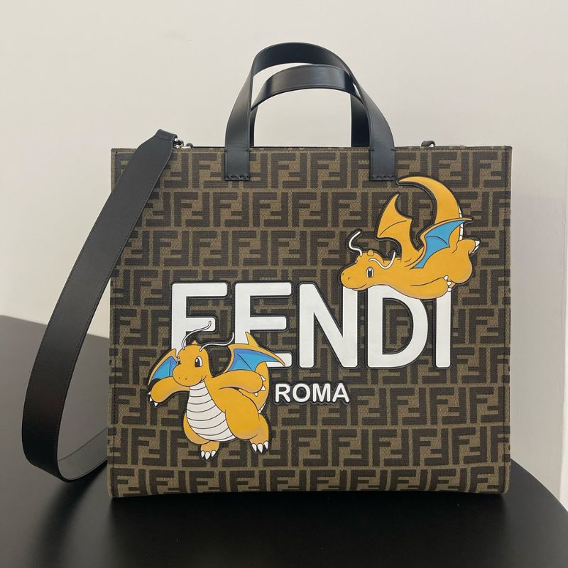 Fendi POKEMON Fabric Bag