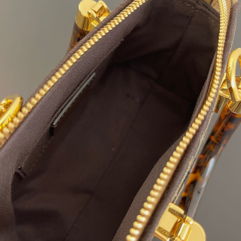 Fendi Brown Leather Shoulder Bag