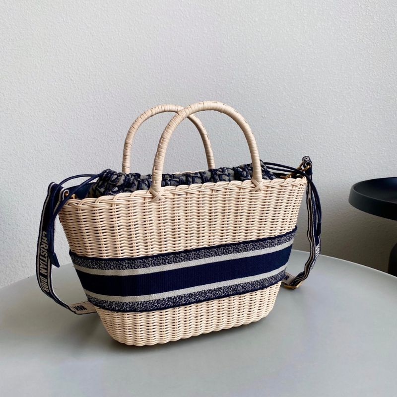 Dior Wicker Basket Oblique Bag