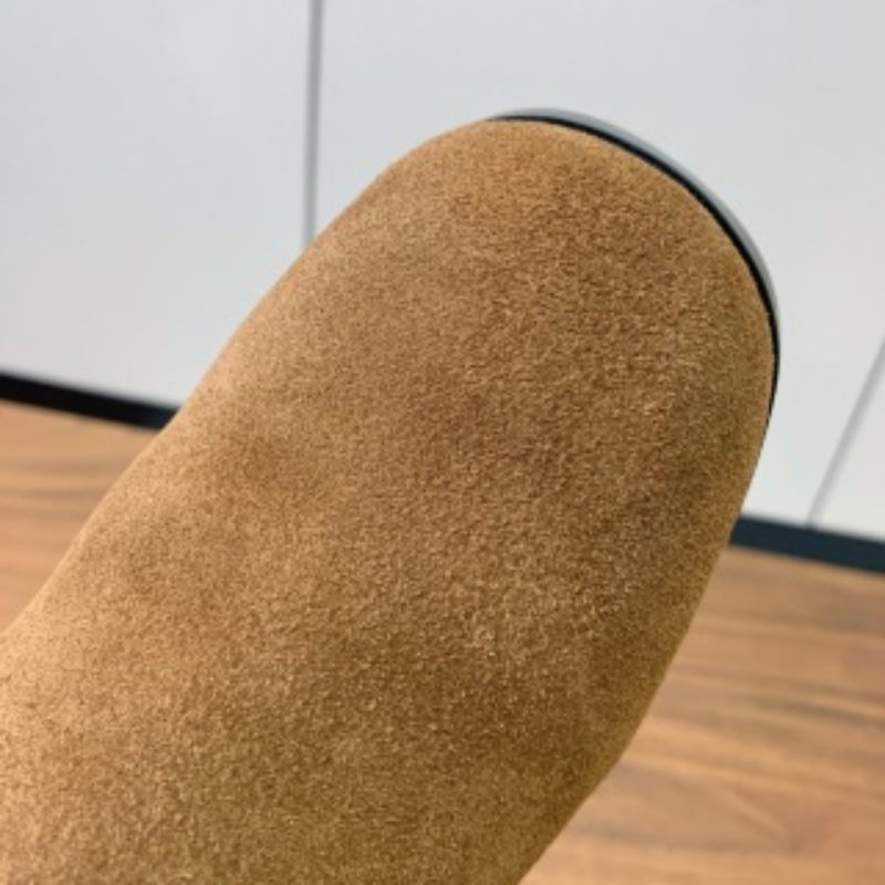 Prada Triangle Logo Straight Boot