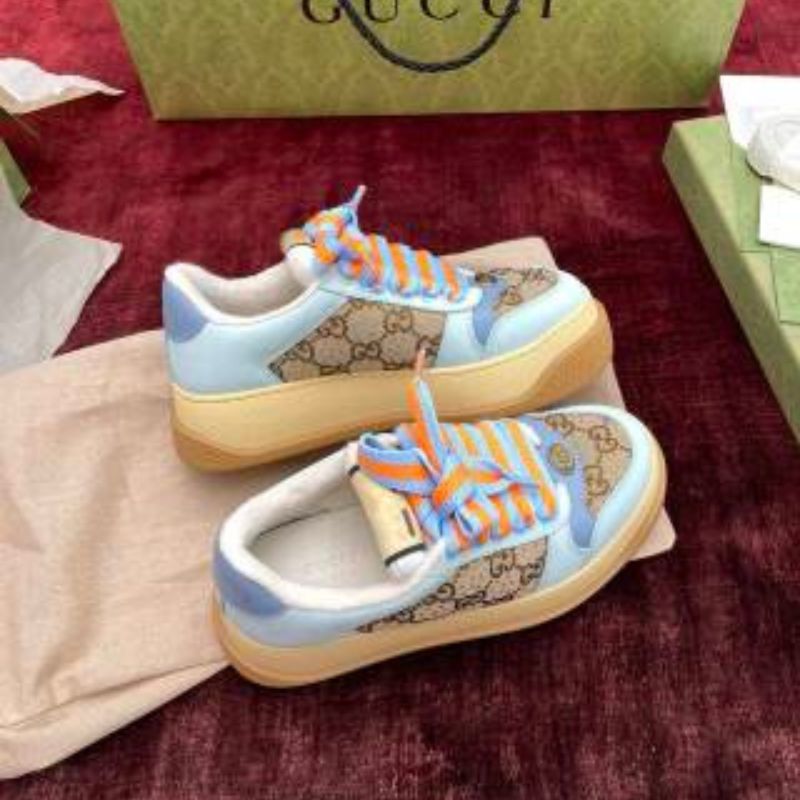 Gucci Thick-Soled Dirty Sneakers