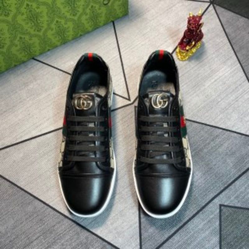 Gucci Classic Bee-Stripe Sneakers