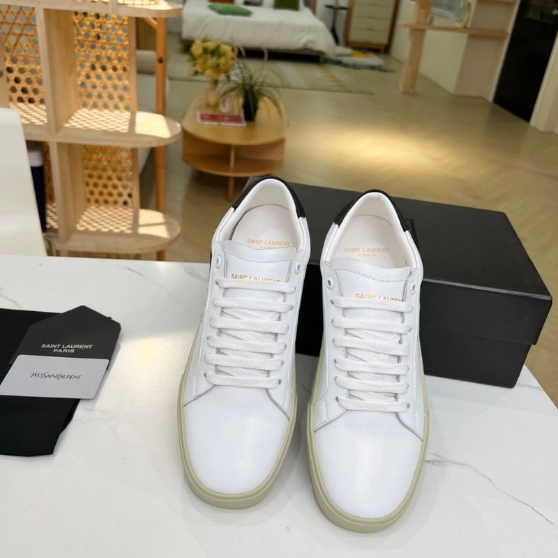 Saint Laurent Court Classic SL/06 Canvas Sneakers