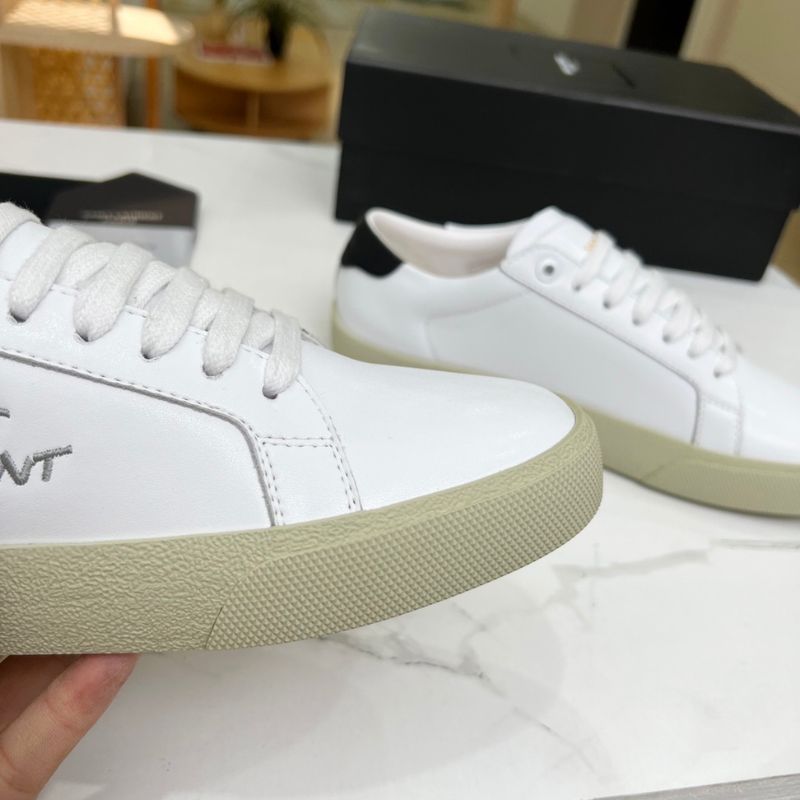Saint Laurent Court Classic SL/06 Canvas Sneakers