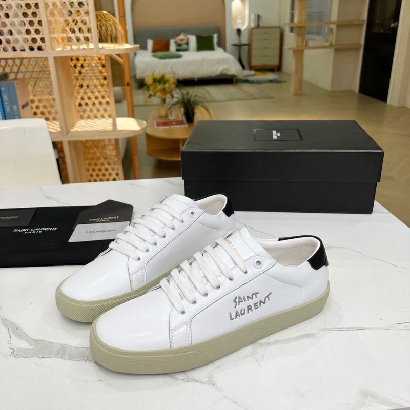 Saint Laurent Court Classic SL/06 Canvas Sneakers