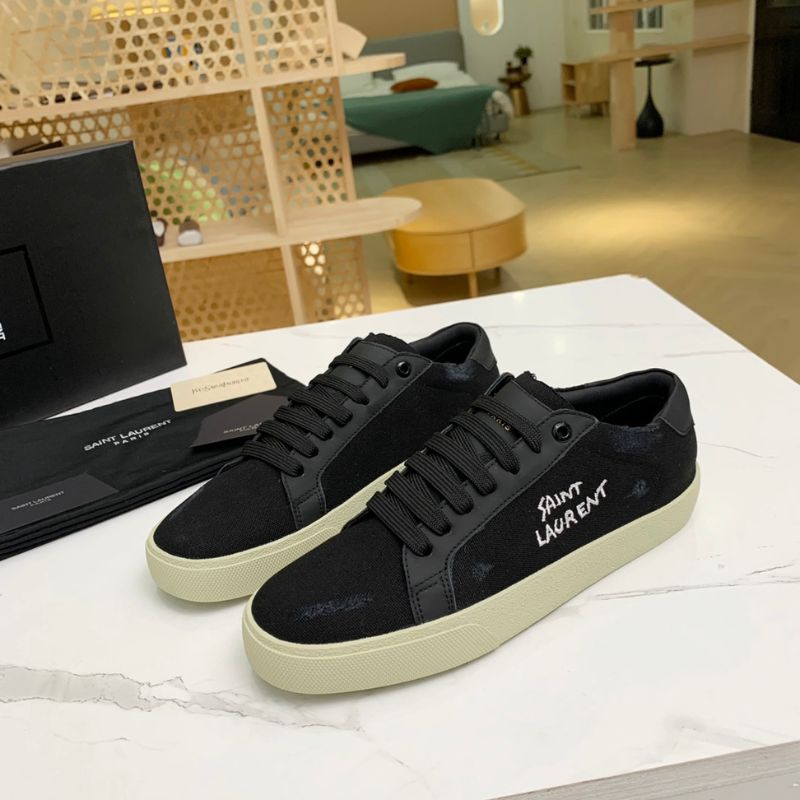 YSL Pre-Owned Leather Flats