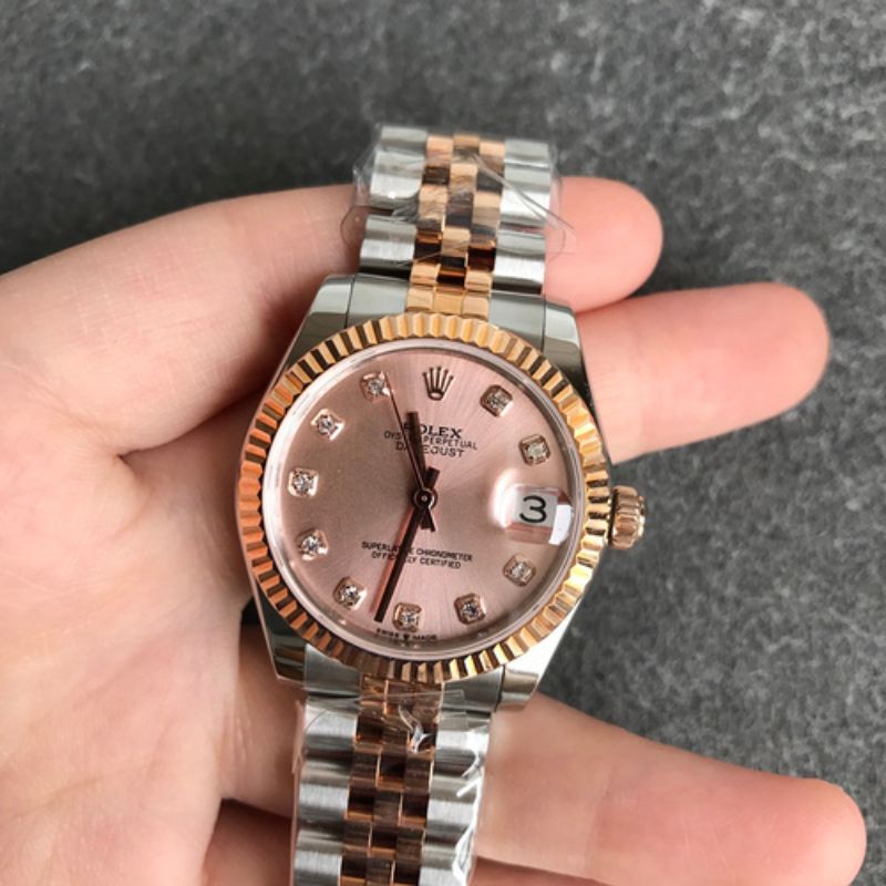 Rolex Datejust Pink Diamond Dial