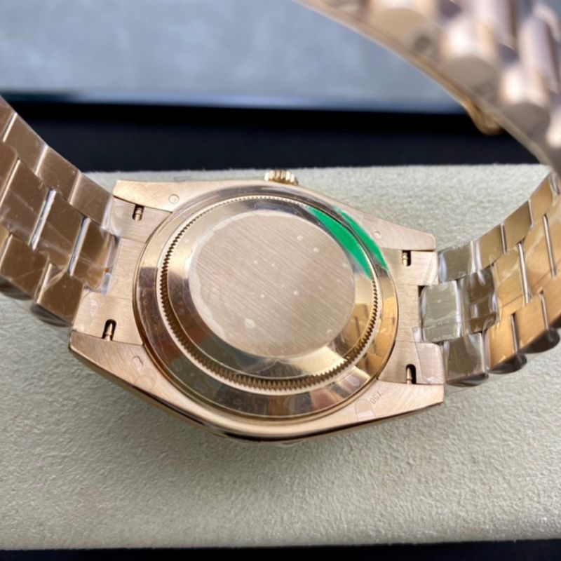 Rolex Day-Date Black Baguette Dial
