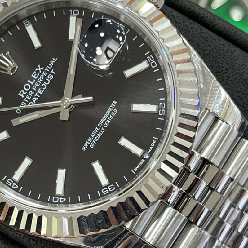 Rolex Datejust Bright Black Jubilee