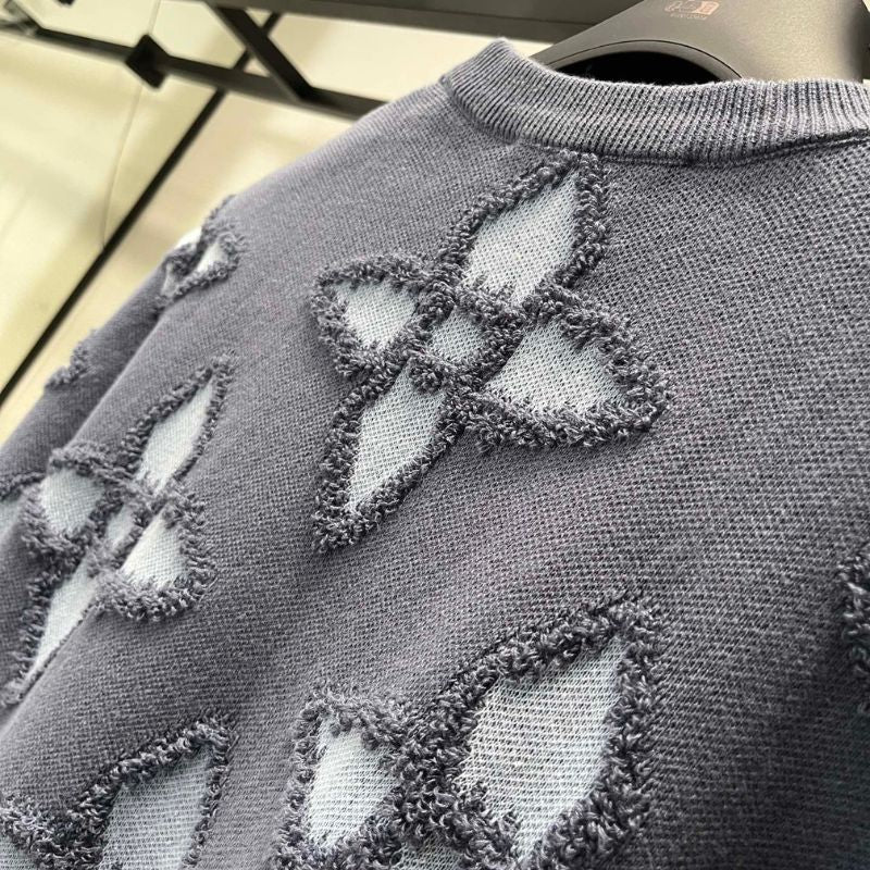 LV Clover Knitted Sweatshirt