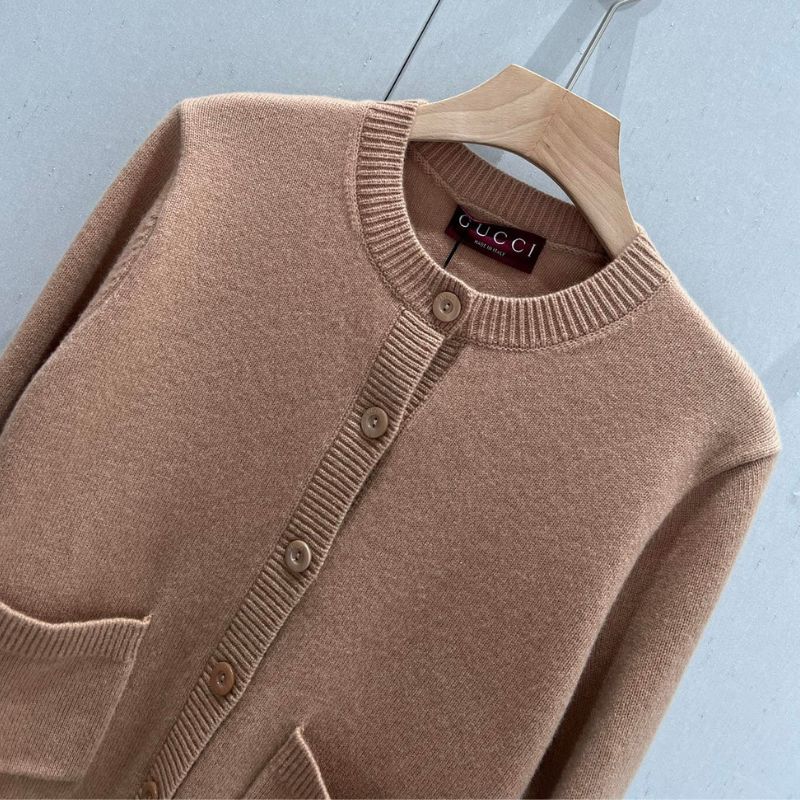 Gucci Striped Edge Cashmere Cardigan