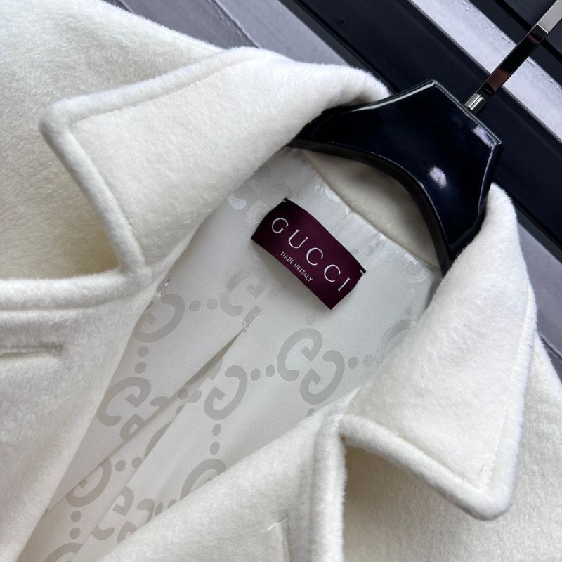 Gucci Double-Breasted Wool Coat