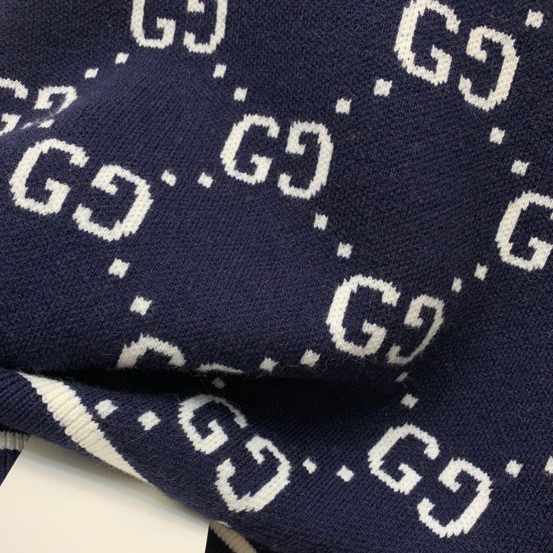 Gucci Double GG Striped Wool Knit