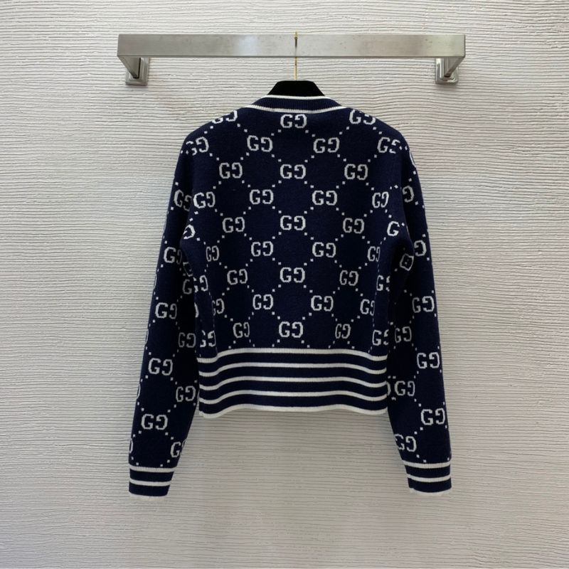 Gucci Double GG Striped Wool Knit