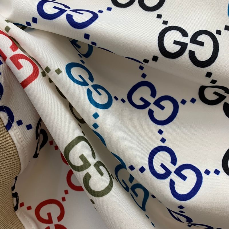 Gucci Double GG Print Zipper Jacket