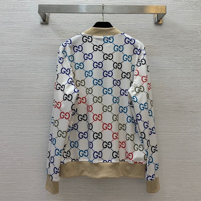 Gucci Double GG Print Zipper Jacket