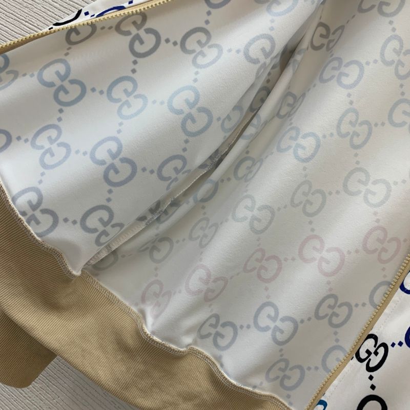 Gucci Double GG Print Zipper Jacket