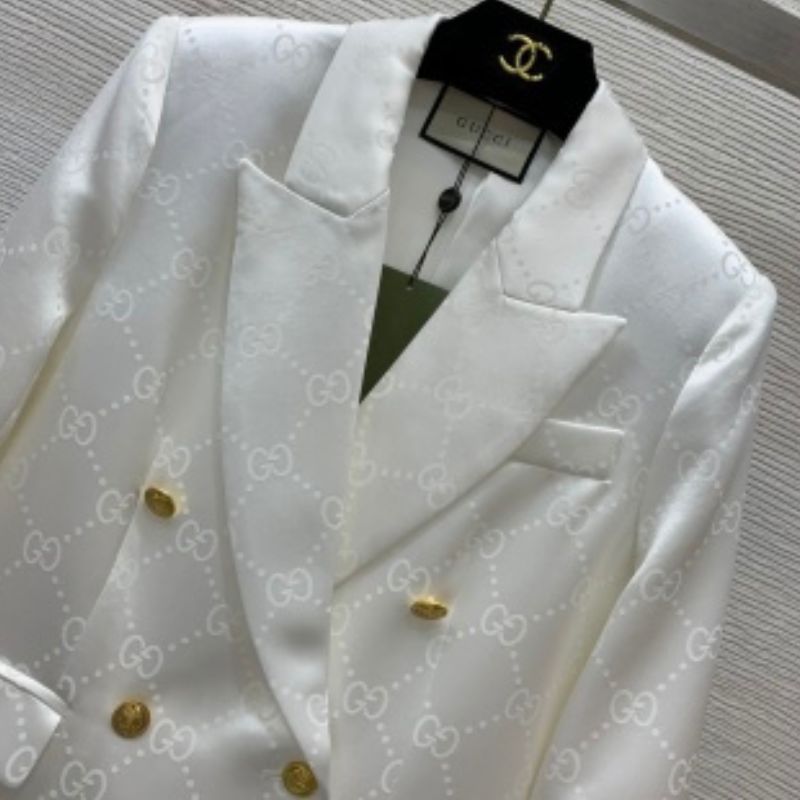 Gucci Acetate Double-Breasted Blazer