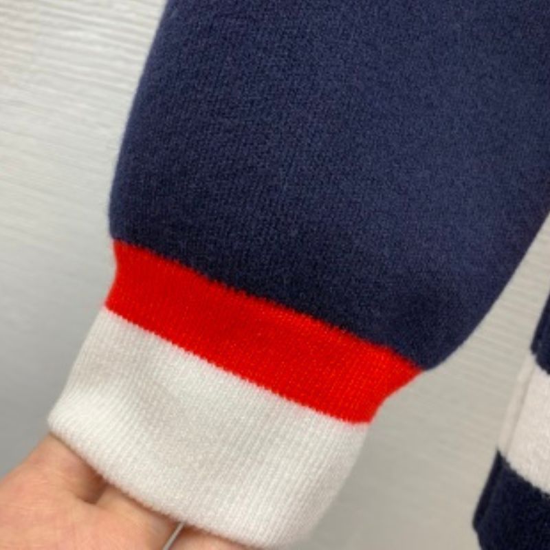 Gucci Wool V-Neck Knitted Cardigan