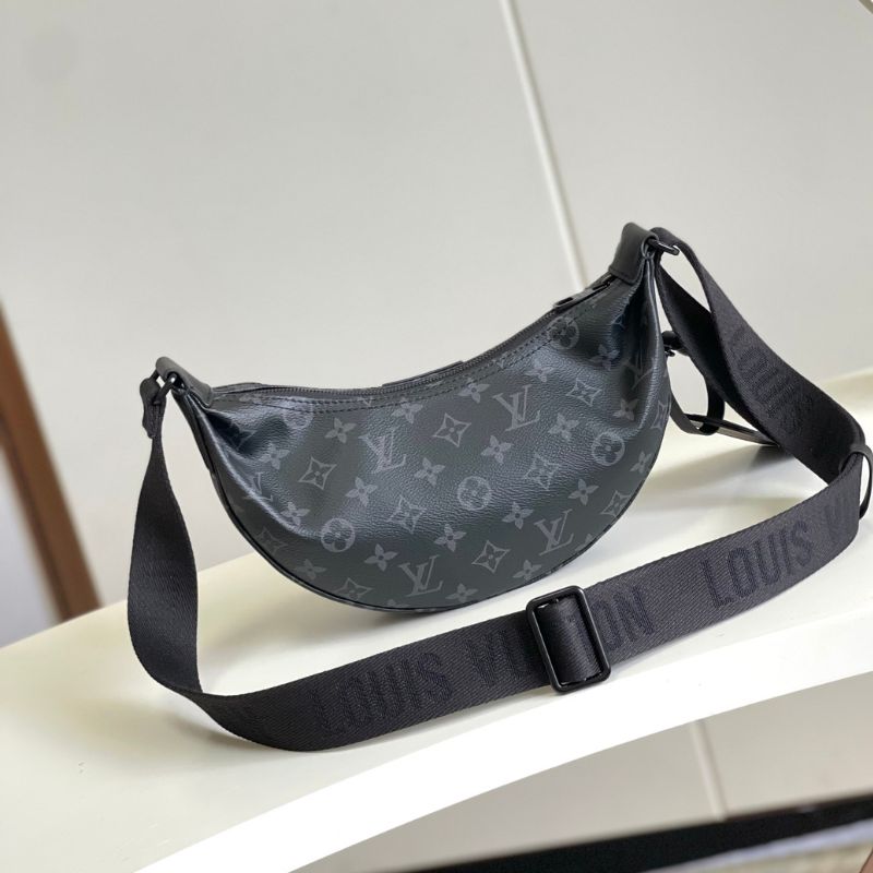LV Monogram Leather Belt Bag