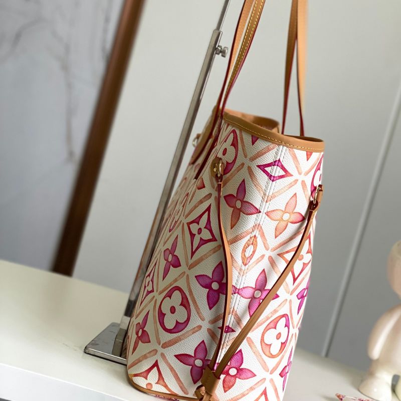 LV Neverfull Monogram Tiles Bag