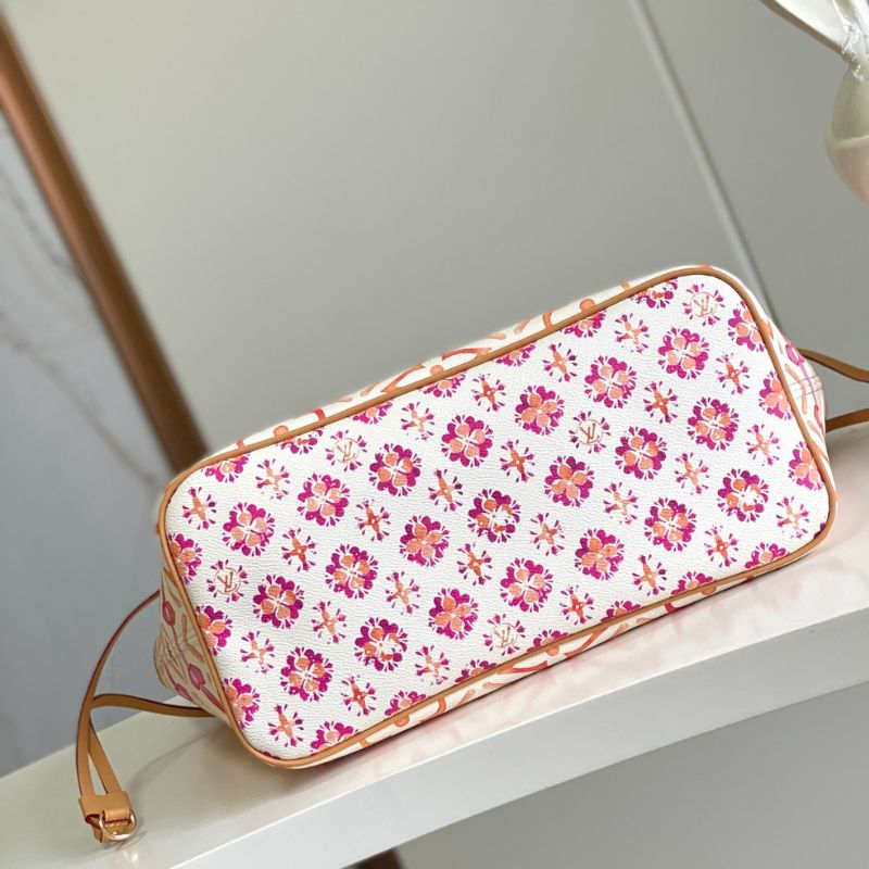LV Neverfull Monogram Tiles Bag