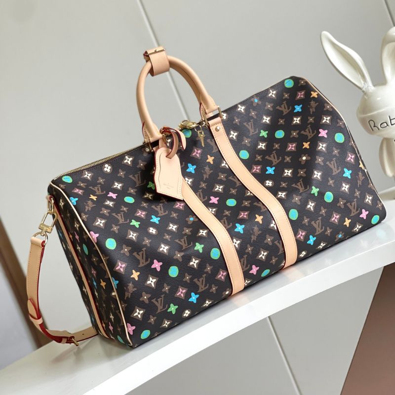LV Monogram keepall Bandouliere Bag
