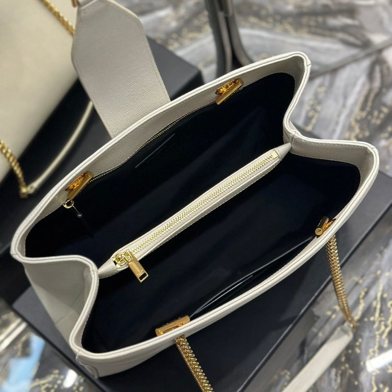 Saint Laurent Cassandre Shopper Tote Bag