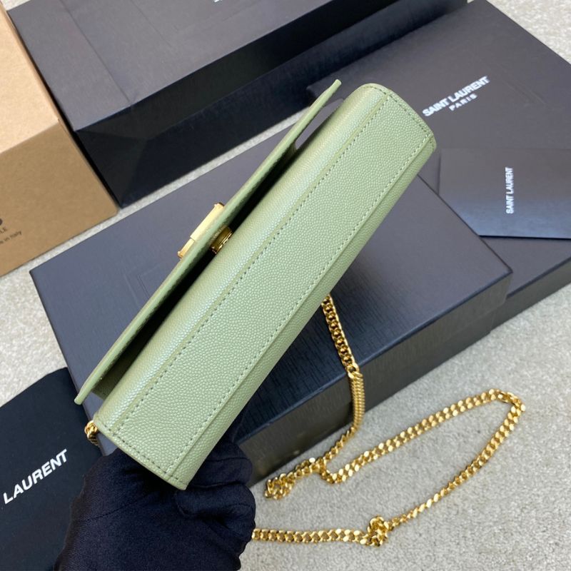 YSL Kate Small Grain de Poudre Chain Crossbody Bag