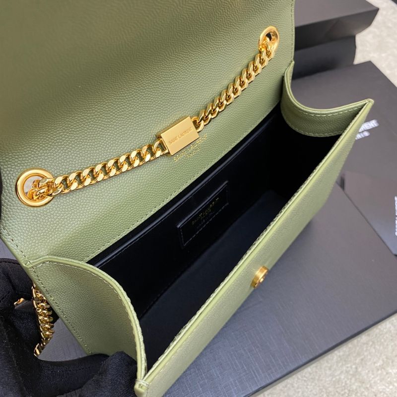 YSL Kate Small Grain de Poudre Chain Crossbody Bag