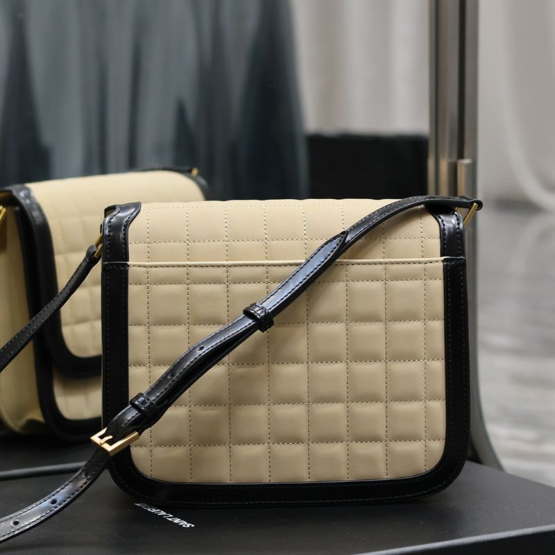 YSL Paris Solferino Leather Patent Shoulder Bag