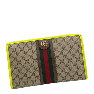 Gucci Leather Clutch Bag