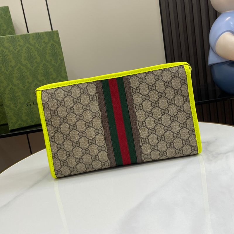 Gucci Leather Clutch Bag