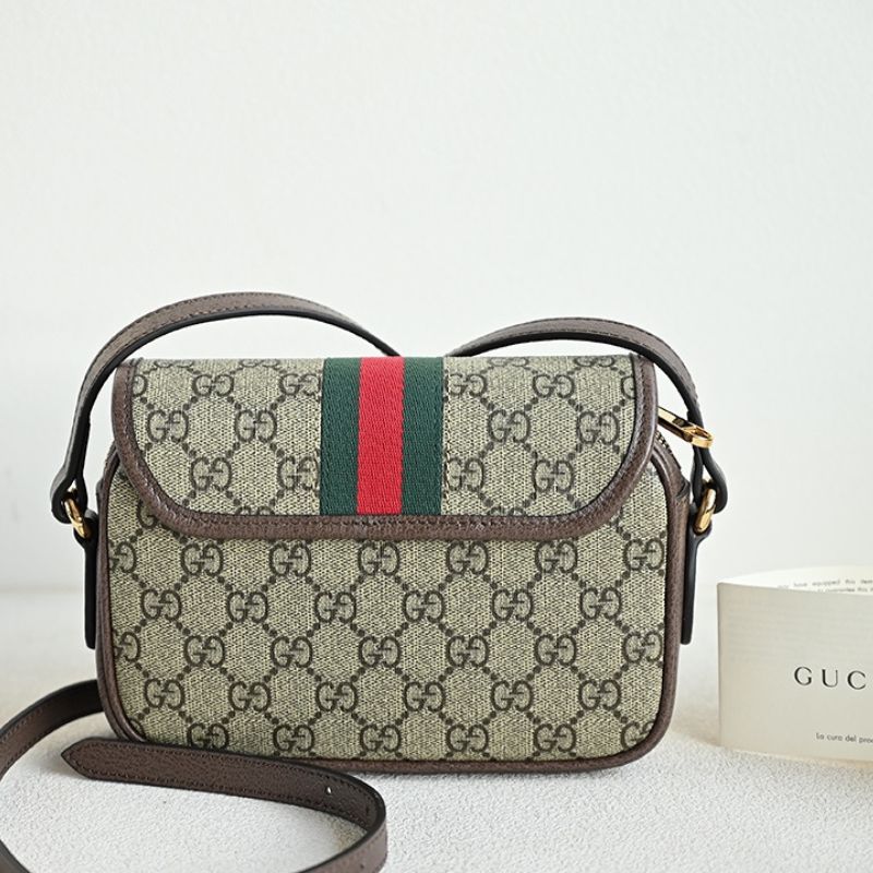 Gucci GG Supreme Monogram Textured Dollar Bag