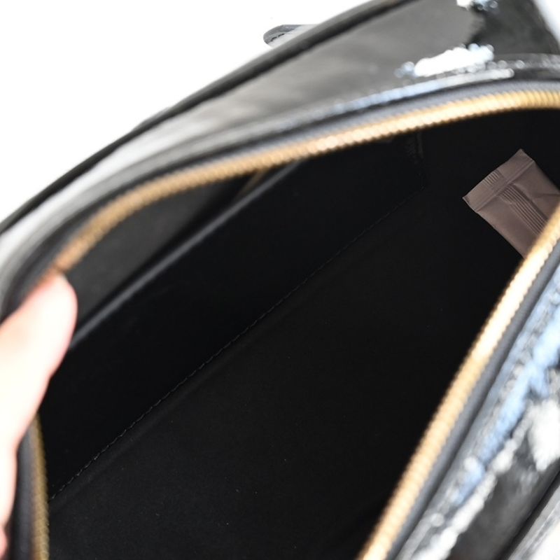 Gucci Black Leather Marmont Bag
