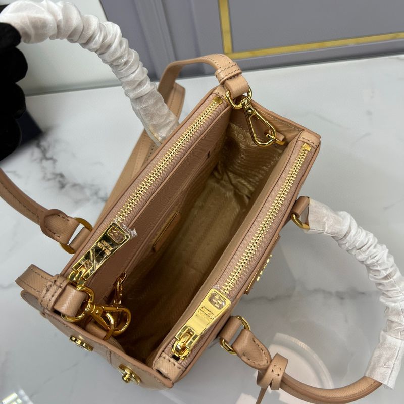 Prada Leather Mini Galleria Bag