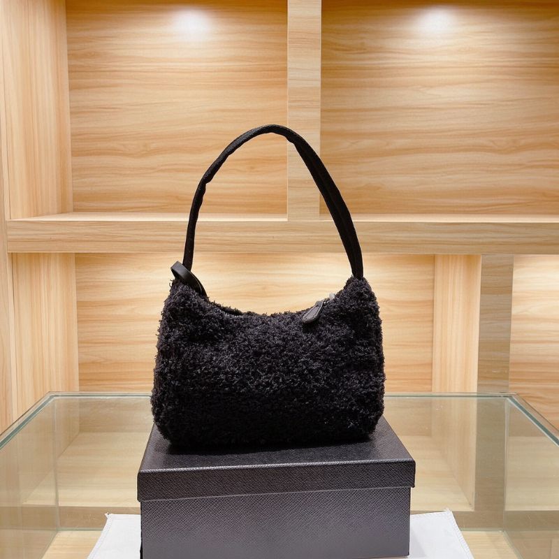 Prada Mini Terry Re-Edition Shoulder Bag