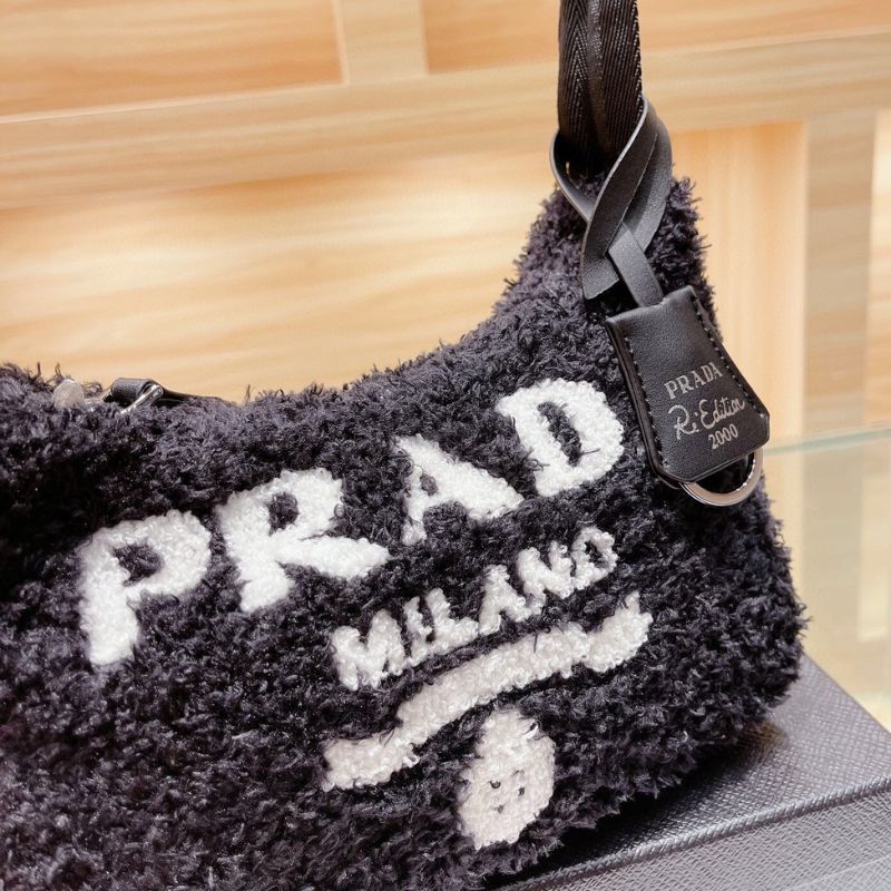 Prada Mini Terry Re-Edition Shoulder Bag