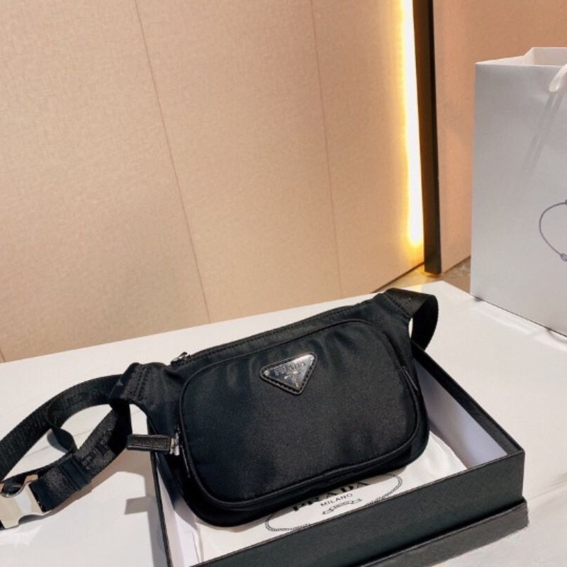 Prada Nylon Black Bumbag