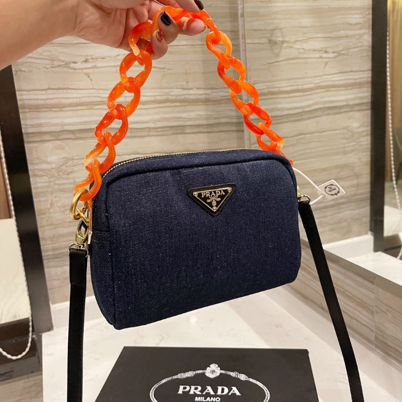 Prada Odette Leather Mini Bag