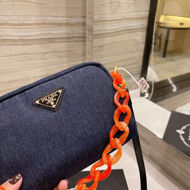 Prada Odette Leather Mini Bag