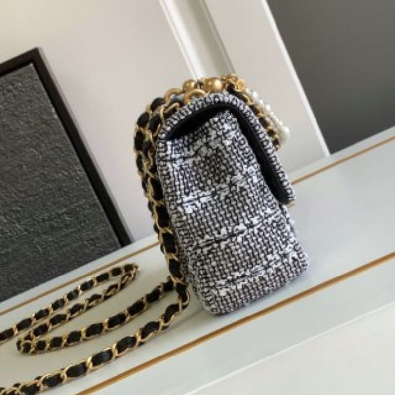 Chanel Mini Square Pearl Flap Bag