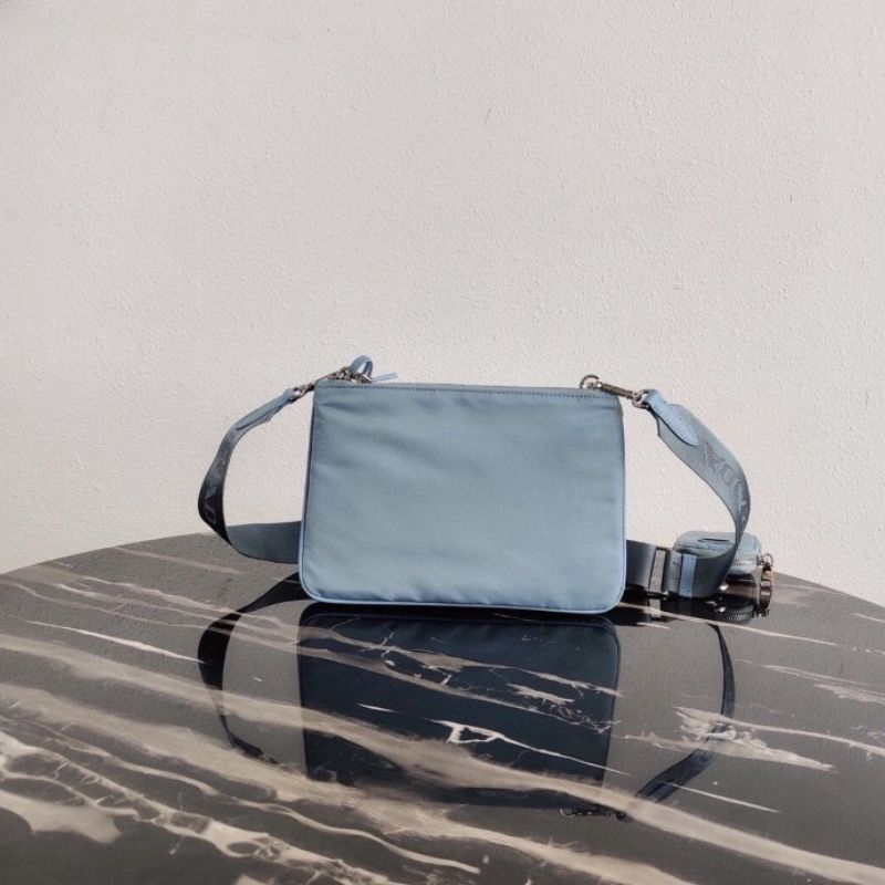 Prada Blue Nylon Re-Edition Bag