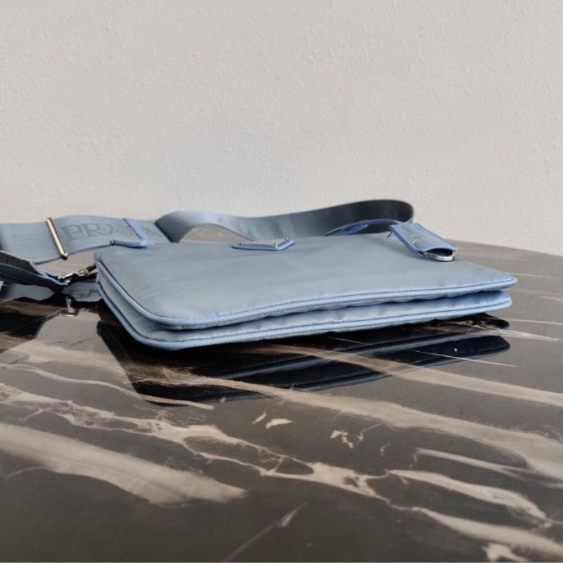 Prada Blue Nylon Re-Edition Bag