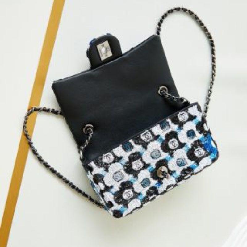 Chanel Squins Mini Rectangular Flap Bag