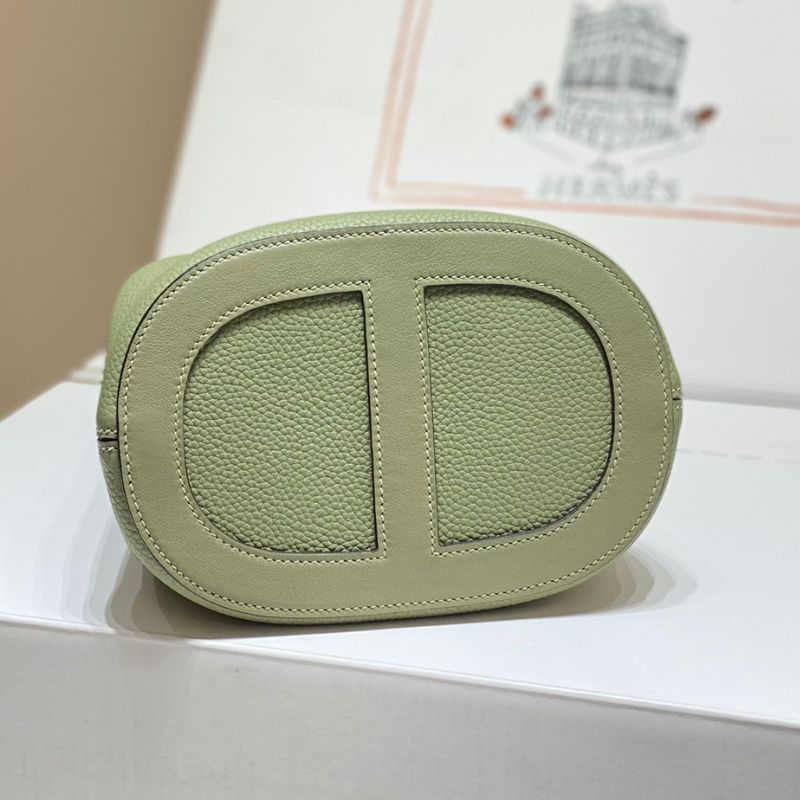 Hermes In The Loop 18 Sauge Bag